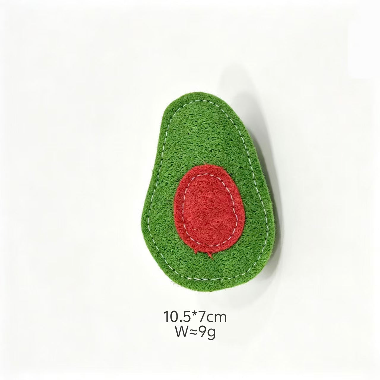Avocado Shaped Natural Loofah Cat Toy, Sustainable Pet Chew Toy