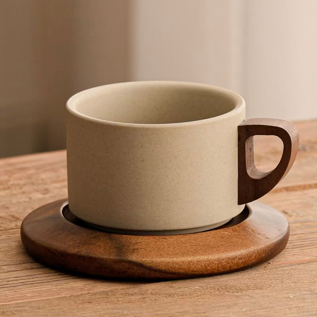 Stoneware Pour Over Coffee Dripper 250ml | Wabi Sabi Coffee Filter Cup Stoneware Pour Over Coffee Dripper 250ml | Wabi Sabi Coffee Filter Cup